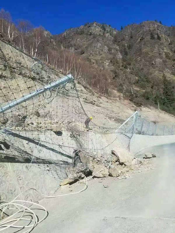 诺拓崩塌被动网被动防护网单价贵州安装防护网(图2)